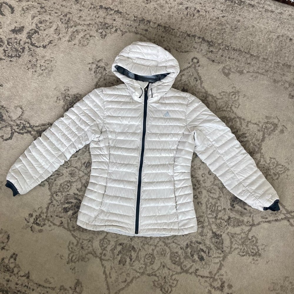 EUC Adidas Women's Climaheat Hooded Jacket